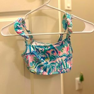 Lilly Pulitzer Girls Bikini Top Size 7 - worn once
